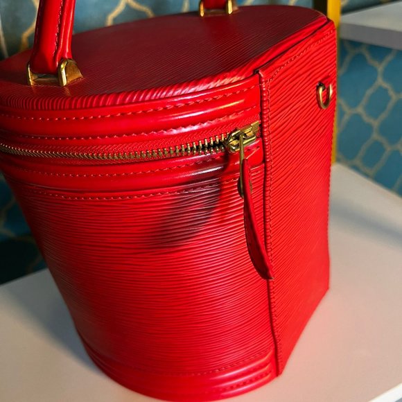 Louis Vuitton Epi Cannes Castilian Red - Picture 8 of 9